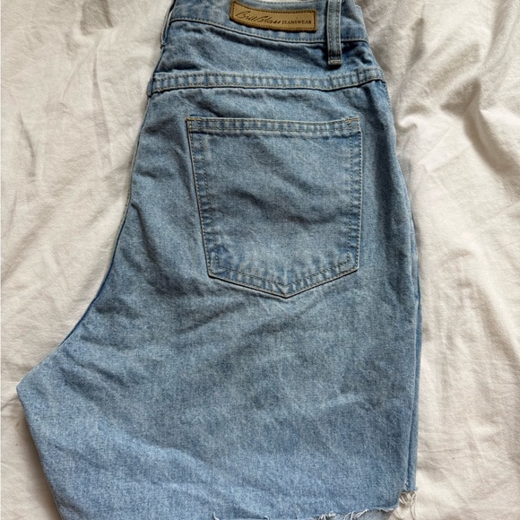 Vintage light washed jean shorts - Picture 4 of 4
